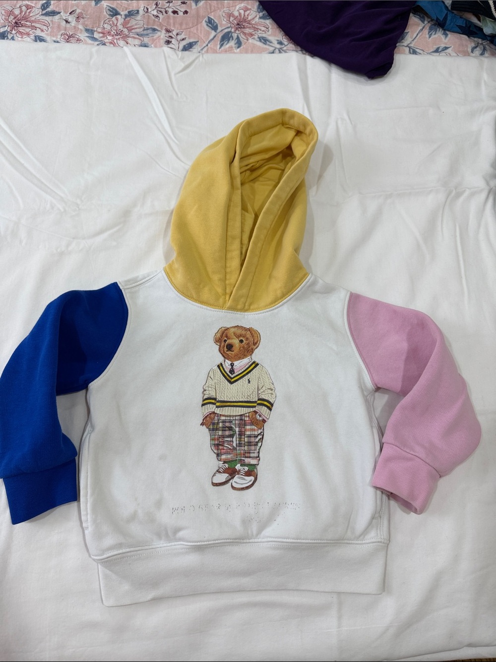 Toddler boys Polo Bear sweatshirt